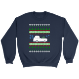 1969 american car or truck like a  A100 Truck Ugly Christmas Sweater