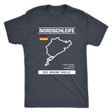 Nordschleife "Die Grune Holle" Track Outline Series Shirt and Hoodie