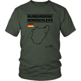 Nurburgring Nordschleife Version 2 Track Outline Series Shirt and Hoodie