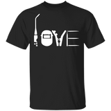 Welder Love Symbols T-shirt