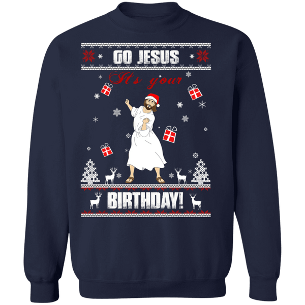 Jesus birthday hot sale ugly sweater