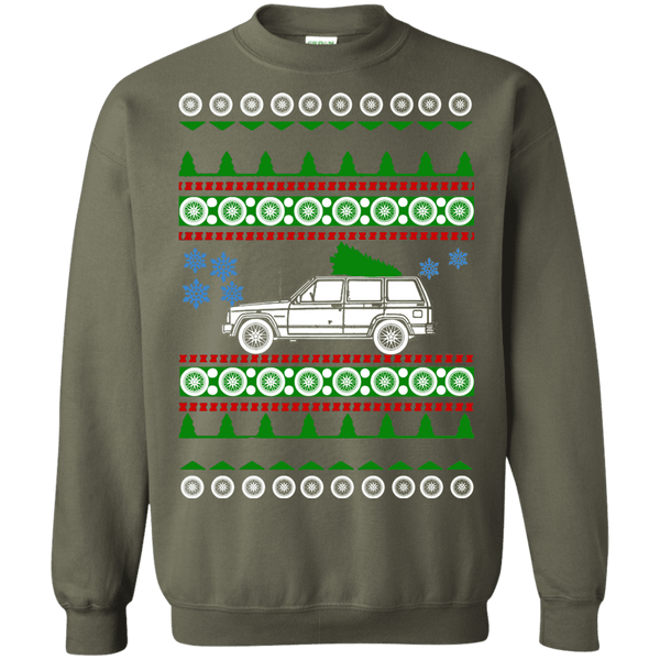 Jeep cherokee christmas sweater best sale