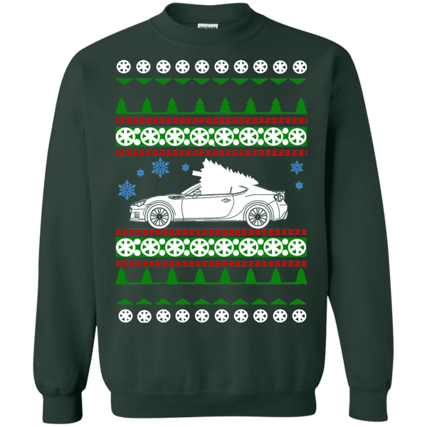 subaru brz ugly christmas sweater shirt