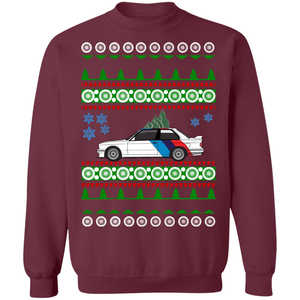 Driving Home For Christmas (BMW E30 M3) Pull de Noël - Hommes de  TShirtGrill UK