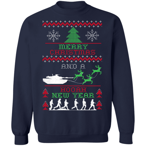 Military sales ugly sweater