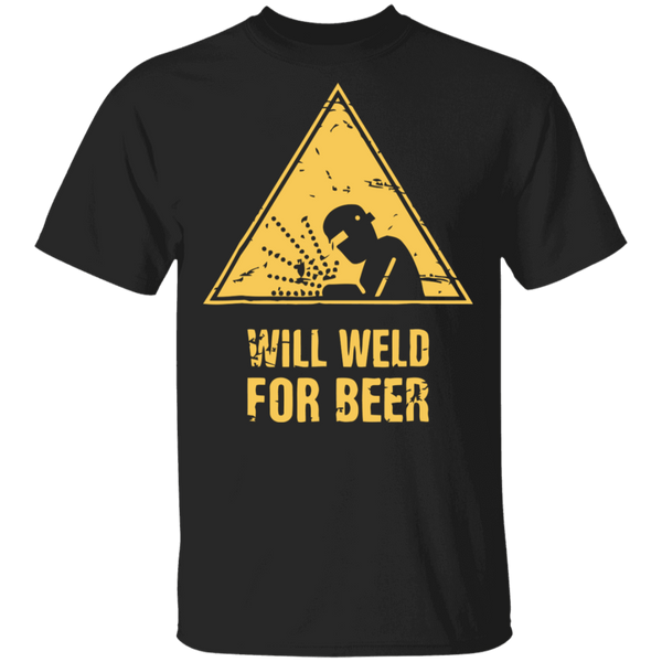 Will weld for beer t-shirt