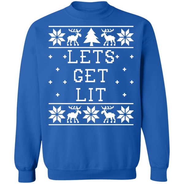 Its lit 2025 ugly christmas sweater