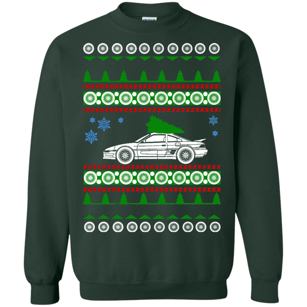 toyota mr2 turbo ugly christmas sweater shirt