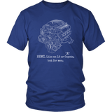 Engine Blueprint Series HEMI Hellcat "like an LS or Coyote, but for men." T-shirt or Hoodie