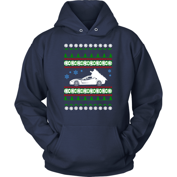 Corvette ugly clearance christmas sweater