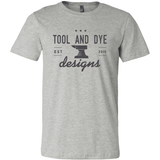 Tool and Dye Classic Anvil Logo (heather gray)- Tool and Dye Designs