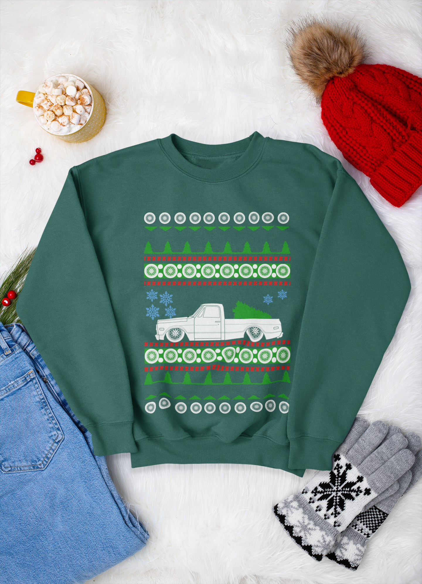 Car Ugly Christmas Sweaters: The Perfect Christmas Gift for Car Enthusiasts