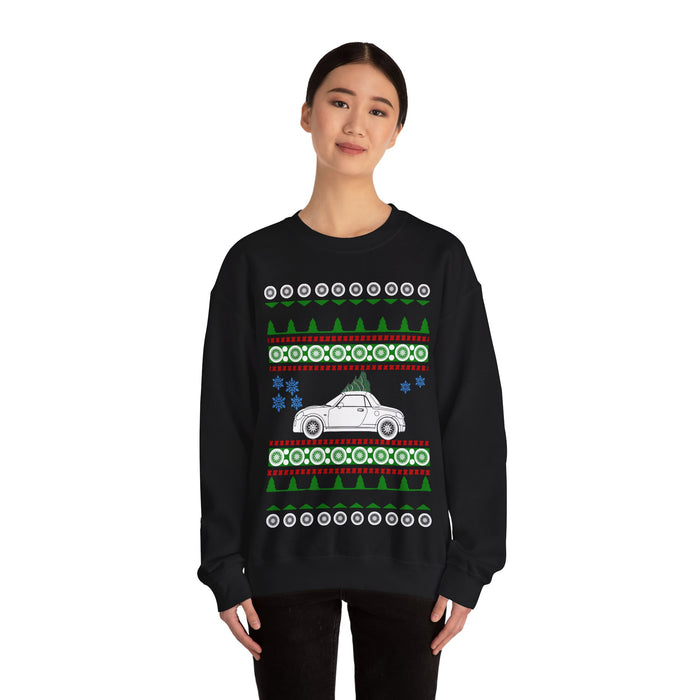 Daihatsu Copen ugly christmas sweater for UK customers ONLY (prints and ships from within the UK)