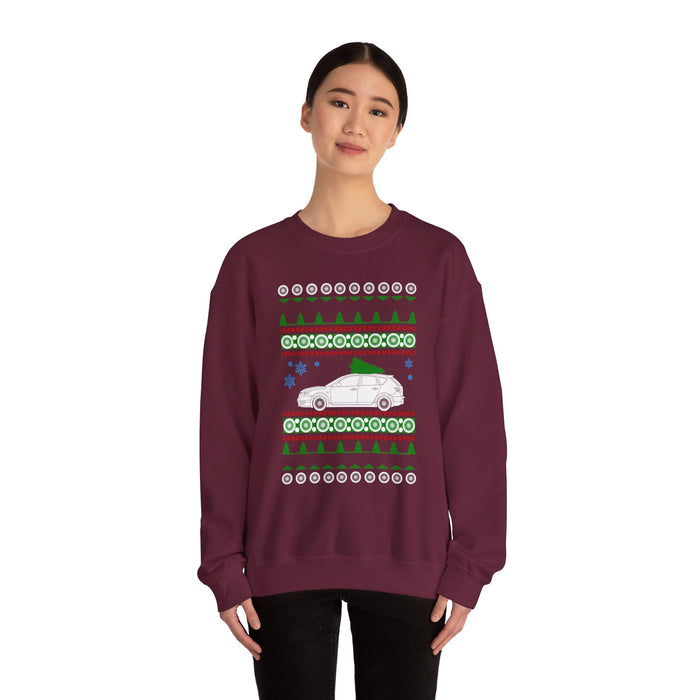 2007 MazdaSpeed 3 Ugly Christmas Sweater for Canadian Customers ONLY--Prints and ships from within Canada