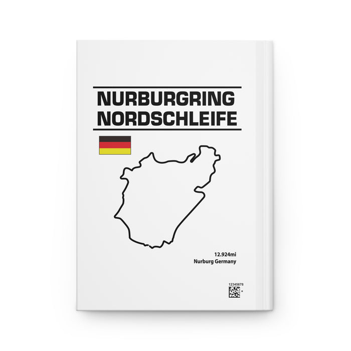 Nurburgring Nordschleife Hard Cover Journal