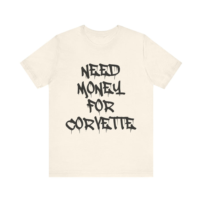 Need Money for Corvette T-shirt for European Customers ONLY--Prints and ships from within Europe