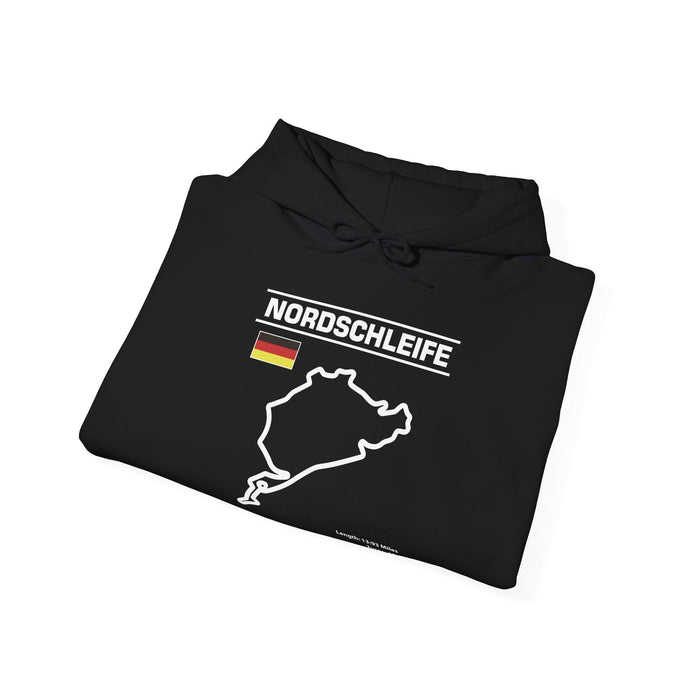 Die Grune Holle Nordschleife Nurburgring Hoodie for European Customers ONLY---this item prints and ships from within Europe
