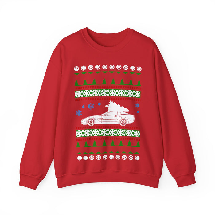 Corvette C5 Ugly Christmas Sweater UK only (prints and ships from within UK)