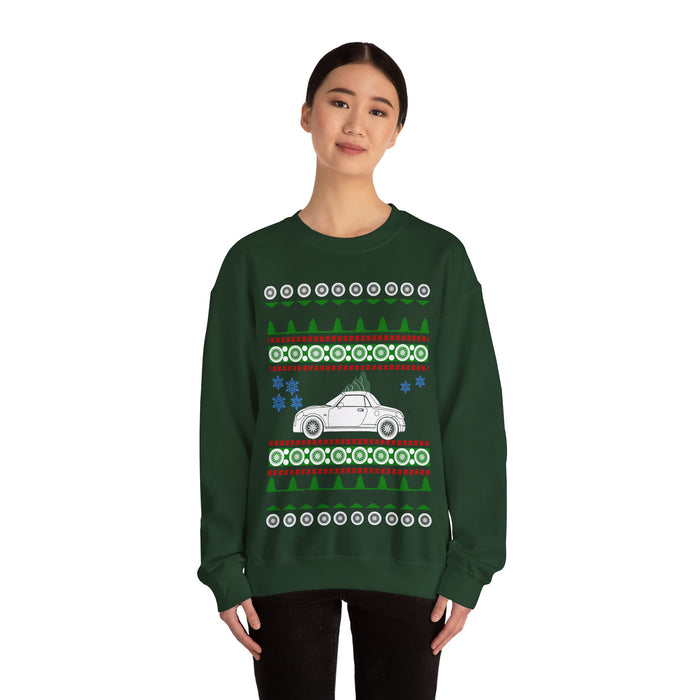 Daihatsu Copen ugly christmas sweater for UK customers ONLY (prints and ships from within the UK)