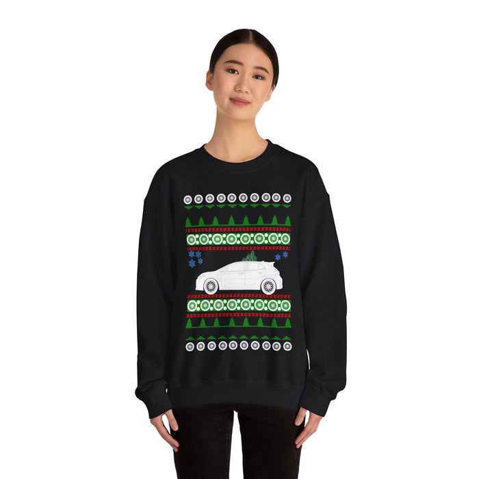 Toyota Corolla GR 2024 Ugly Christmas Sweater Sweatshirt for Canadian Customers Only--Prints and ships from Within Canada