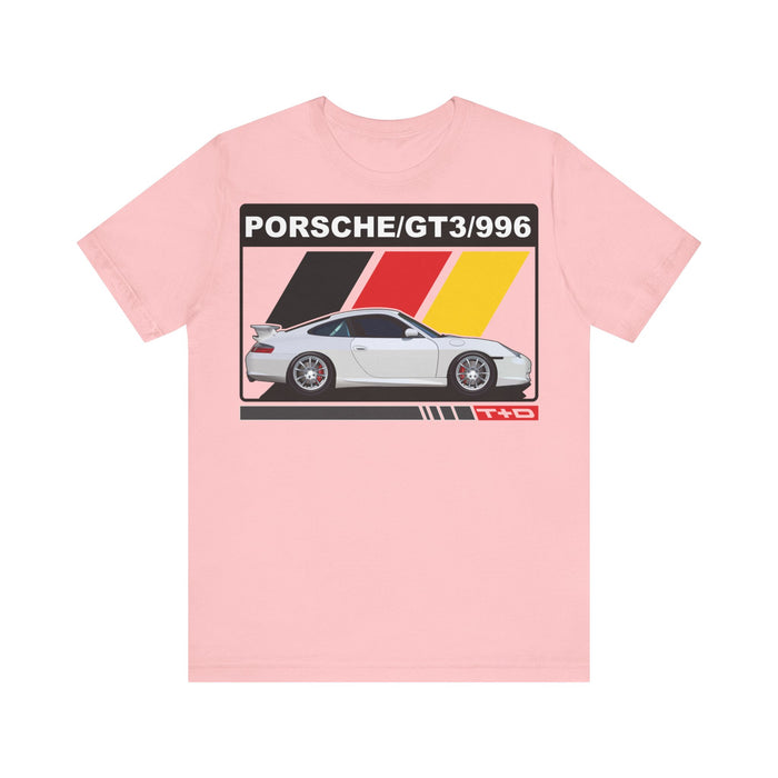 996 GT3 German Flag Stripes t-shirt for European customers only (prints and ships from within Germany)