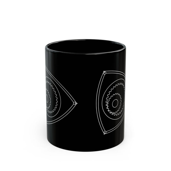 Rotary Engine 11 ounce coffee mug for European Customers ONLY--Prints and ships from within Europe