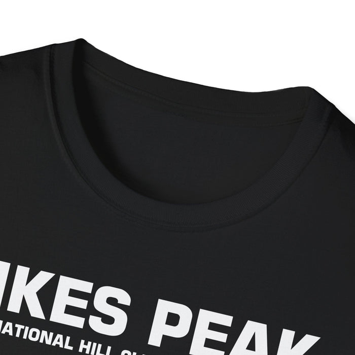 Track Outline Pike's Peak Hill Climb T-shirt (for European Customers ONLY--This product prints and ships from within Germany)