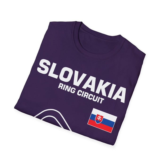 Slovakia Ring Circuit Track Outline for customers in the UK only--Prints and ships from within the UK