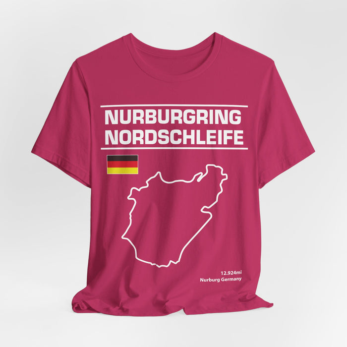 Nurburgring Nordschleife Short Sleeve T-shirt