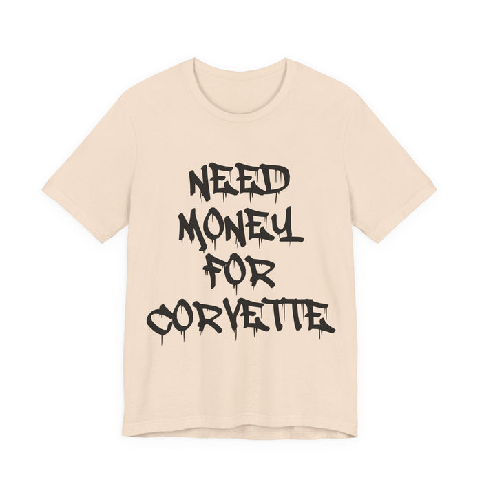 Need Money for Corvette T-shirt for European Customers ONLY--Prints and ships from within Europe