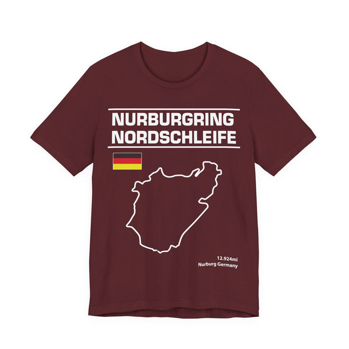 Nurburgring Nordschleife Short Sleeve T-shirt
