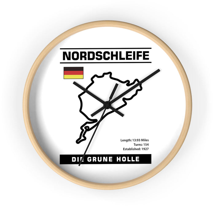 Die Grune Holle Nordschleife Nurburgring Wall Clock