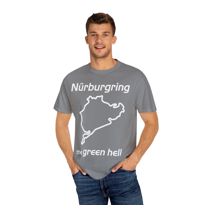 Comfort Colors Nurburgring The Green Hell "Die Grune Holle" Track Outline T-shirt