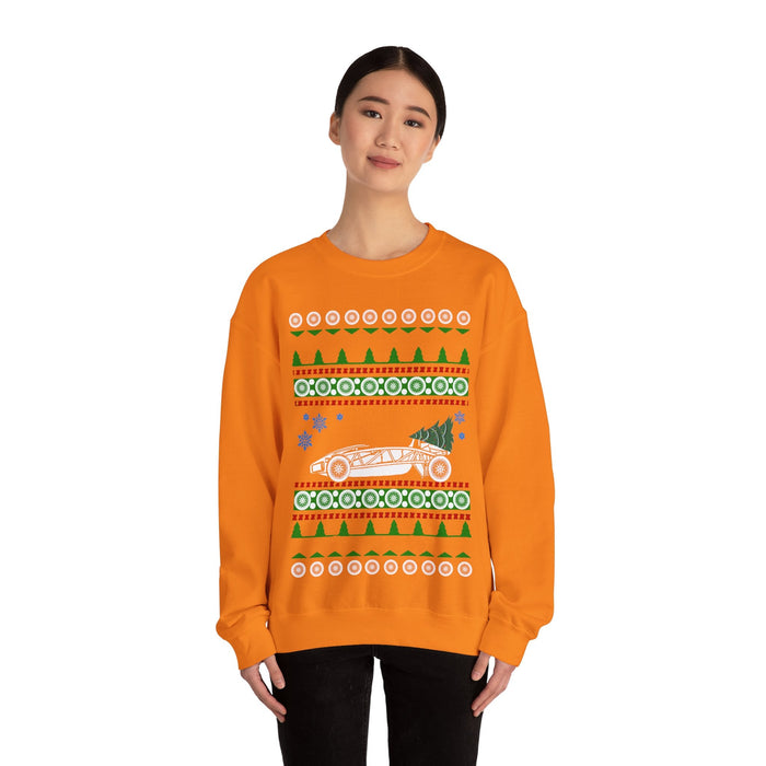 Ariel Atom style ugly christmas sweater jumper for UK customers only---this item prints and ships from within the UK