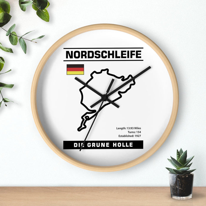 Die Grune Holle Nordschleife Nurburgring Wall Clock