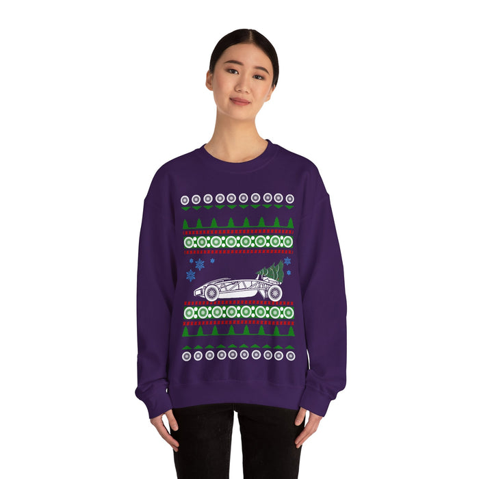 Ariel Atom style ugly christmas sweater jumper for UK customers only---this item prints and ships from within the UK