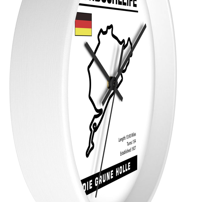 Die Grune Holle Nordschleife Nurburgring Wall Clock