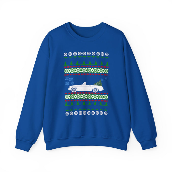 Datsun Roadster Ugly Christmas Sweater Sweatshirt for Customers Residing in Canada ONLY--Prints and ships from within Canada