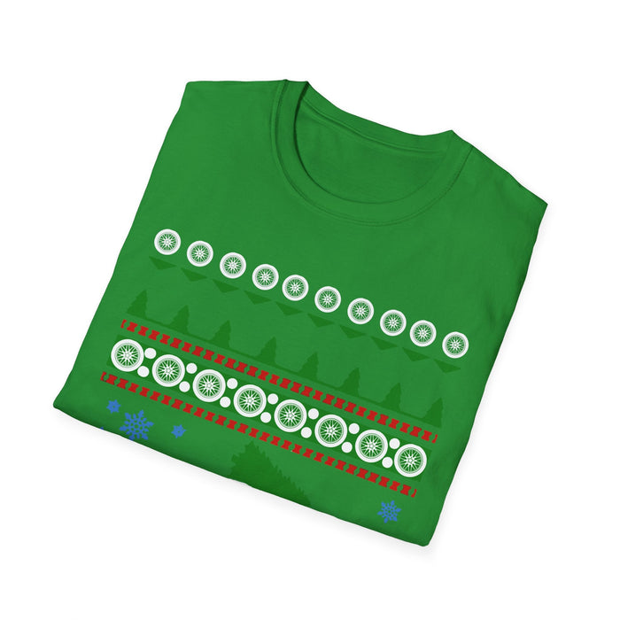 Swedish Car like a 240 Ugly Christmas "sweater" t-shirt