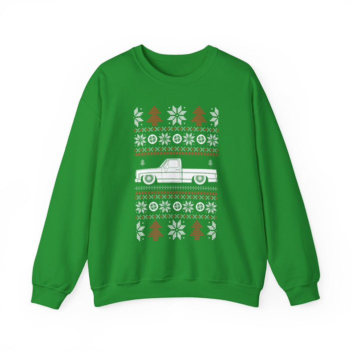 C10 Truck Ugly Christmas Sweater Sweatshirt for Canadian Customers ONLY--Prints and ships from within Canada v2