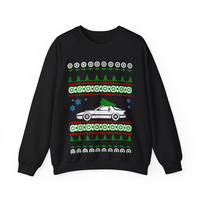 Mazda RX-7 RX7 2nd generation Ugly Christmas Sweater For Australian and New Zealand Customers ONLY---Prints in AUS