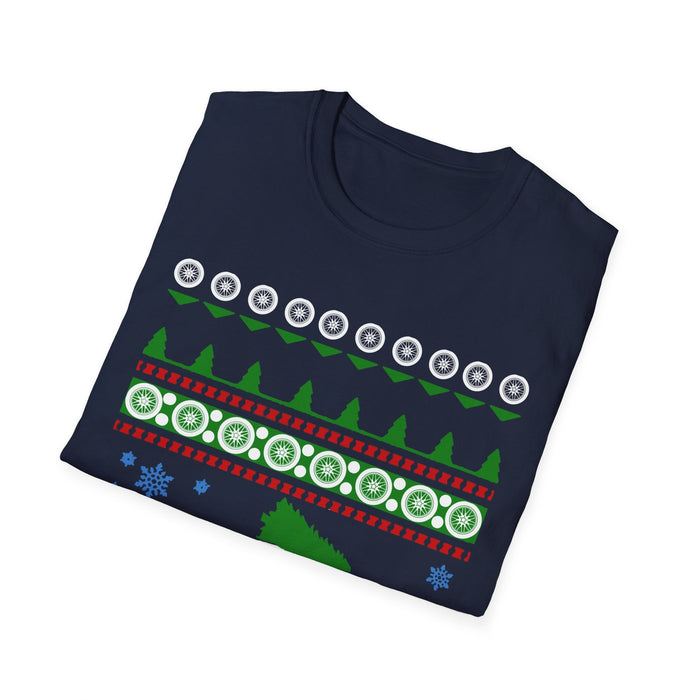 Swedish Car like a 240 Ugly Christmas "sweater" t-shirt