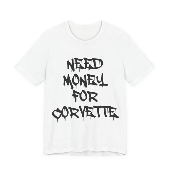 Need Money for Corvette T-shirt for European Customers ONLY--Prints and ships from within Europe