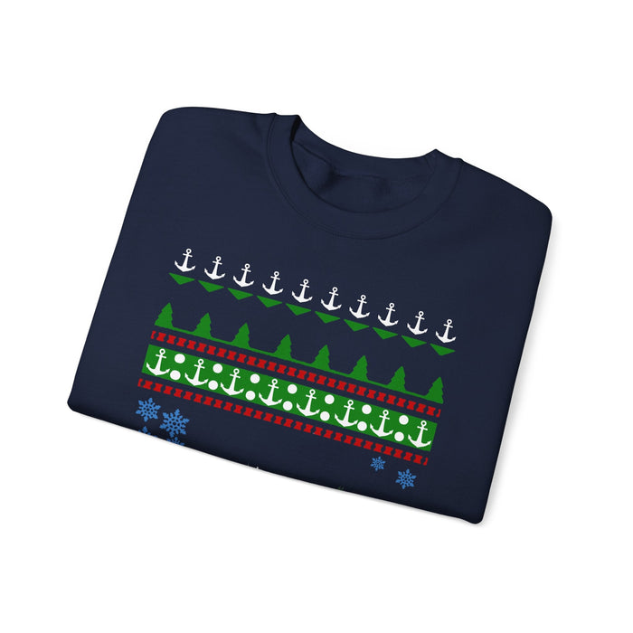 Military Russian Submarine Boat Ugly Christmas Sweater Sweatshirt for UK customers ONLY---Prints and ships from with the UK