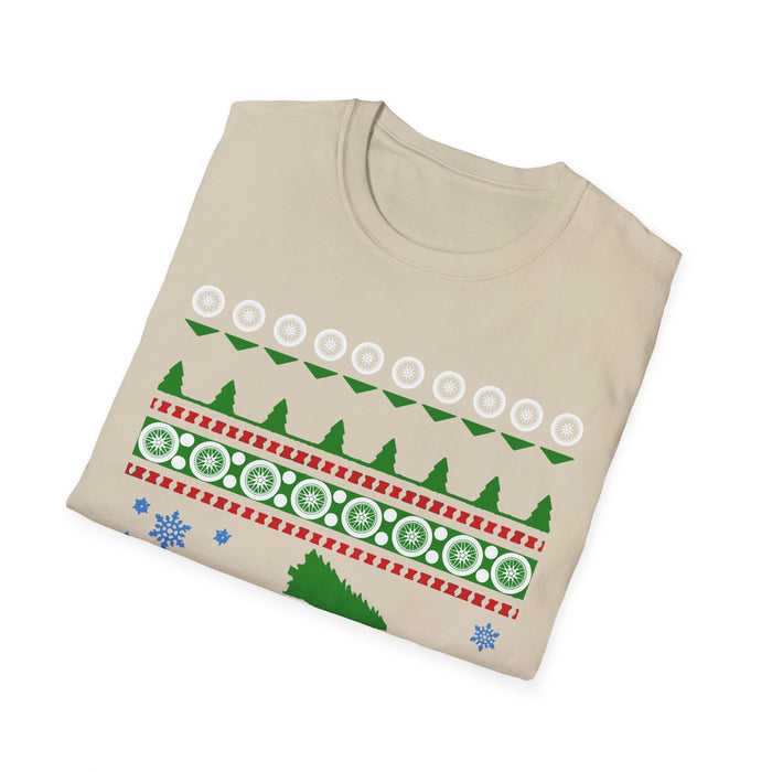 Swedish Car like a 240 Ugly Christmas "sweater" t-shirt