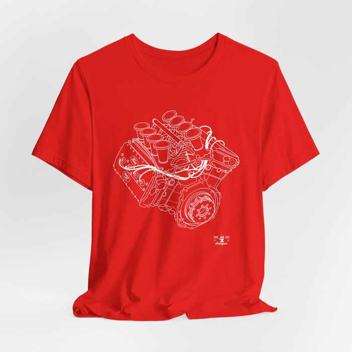 Engine Blueprint Series DFV Cosworth V8 for UK Customers ONLY--This item will print and ship from within the UK