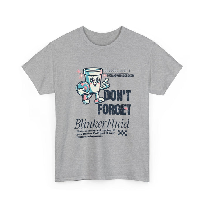 Funny Prank Blinker Fluid T-shirt for mechanics for Australian and NZ customers only--Prints and ships from AUS
