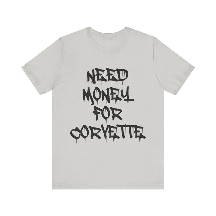 Need Money for Corvette T-shirt for European Customers ONLY--Prints and ships from within Europe