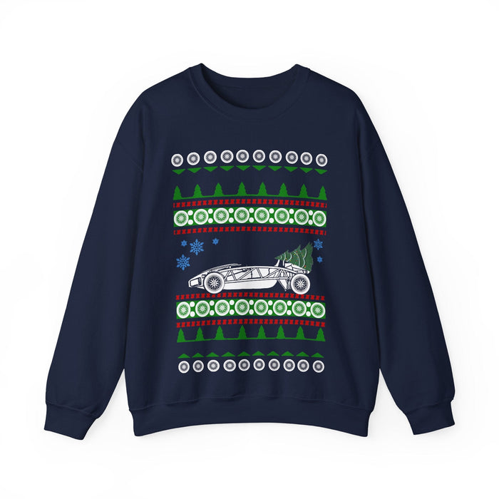 Ariel Atom style ugly christmas sweater jumper for UK customers only---this item prints and ships from within the UK