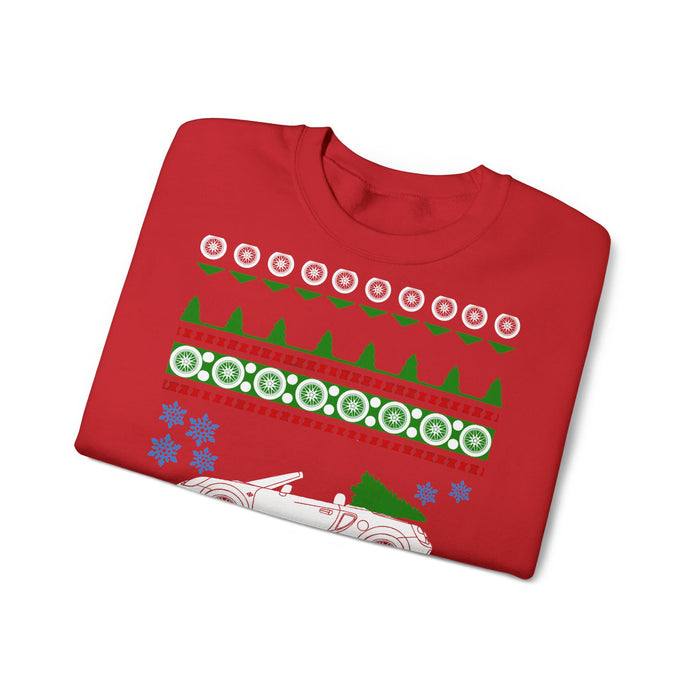 European Customers only- Toyota MR2 Spyder Ugly Christmas Sweater--prints in Europe